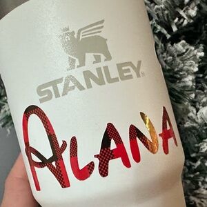 Disney Inspired Font Custom Name Vinyl Decal for Tumblers - 4 Inches - 3 Pack